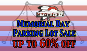 Don't Miss Out On Great Savings...Memorial Day Parking Lot Sale