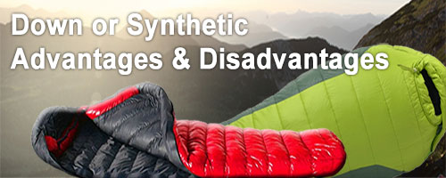 Down vs. Synthetic