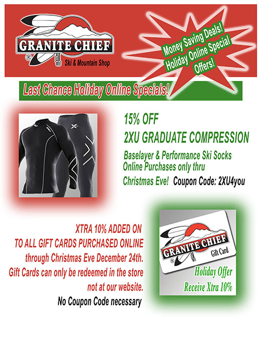 WE'VE GOT YA COVERED! Last minute holiday specials...
