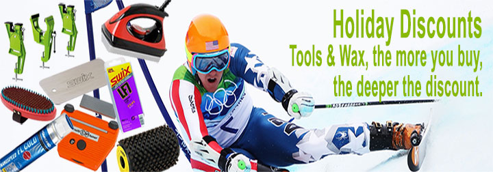 Keep Your Skis Looking Sharp | Holiday Discounts on Tools & Wax!