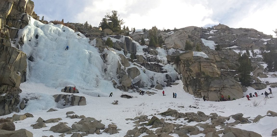 Granite Chief Goes Ice Climbing