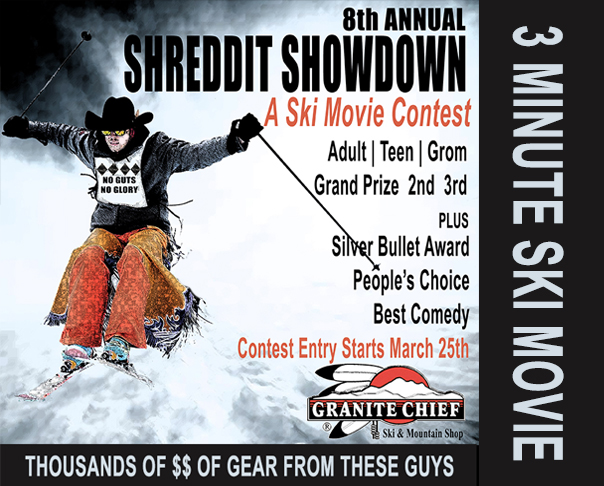 8th ANNUAL SHREDDIT SHOWDOWN | A Ski Movie Contest